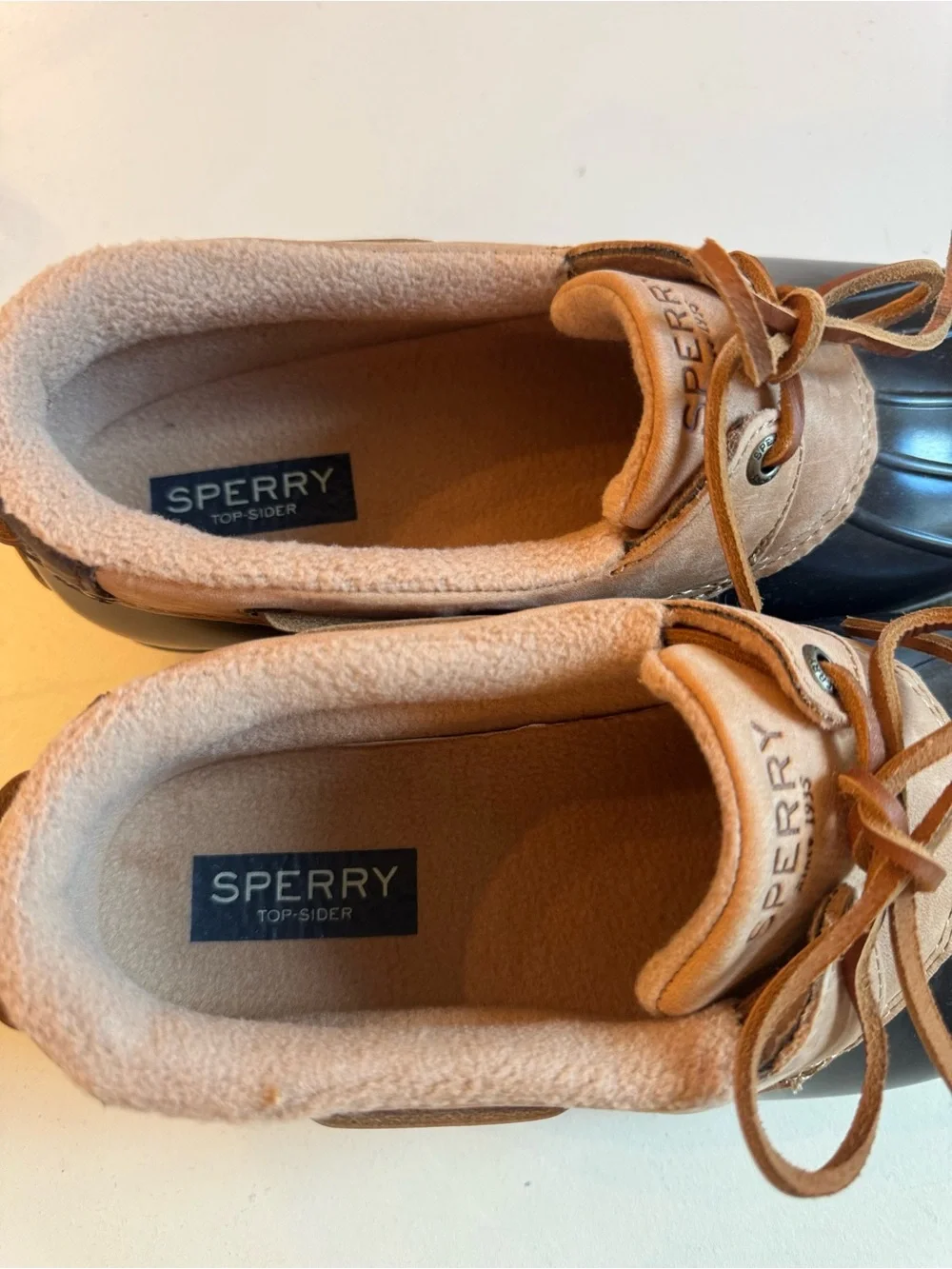 Sperry Top-Sider Brown Duck Shoes | Waterproof Leather| Fall Essential